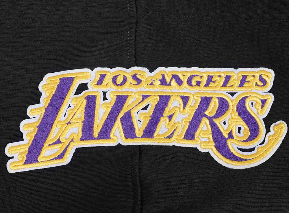 Pro Standard Men's Los Angeles Lakers Black Souvenir Fleece Pullover Hoodie product image