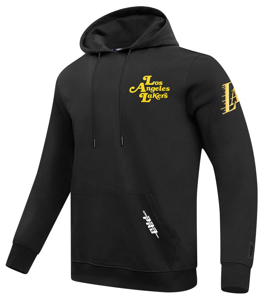Pro Standard Men's Los Angeles Lakers Black Souvenir Fleece Pullover Hoodie product image