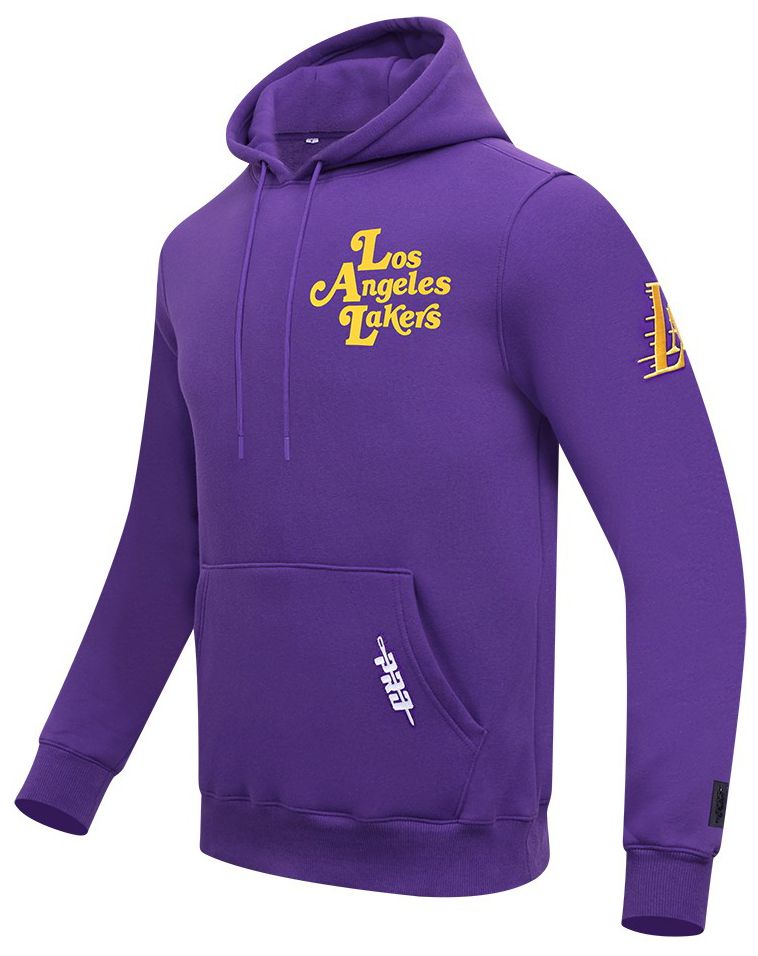 Pro Standard Men's Los Angeles Lakers Purple Souvenir Fleece Pullover Hoodie product image
