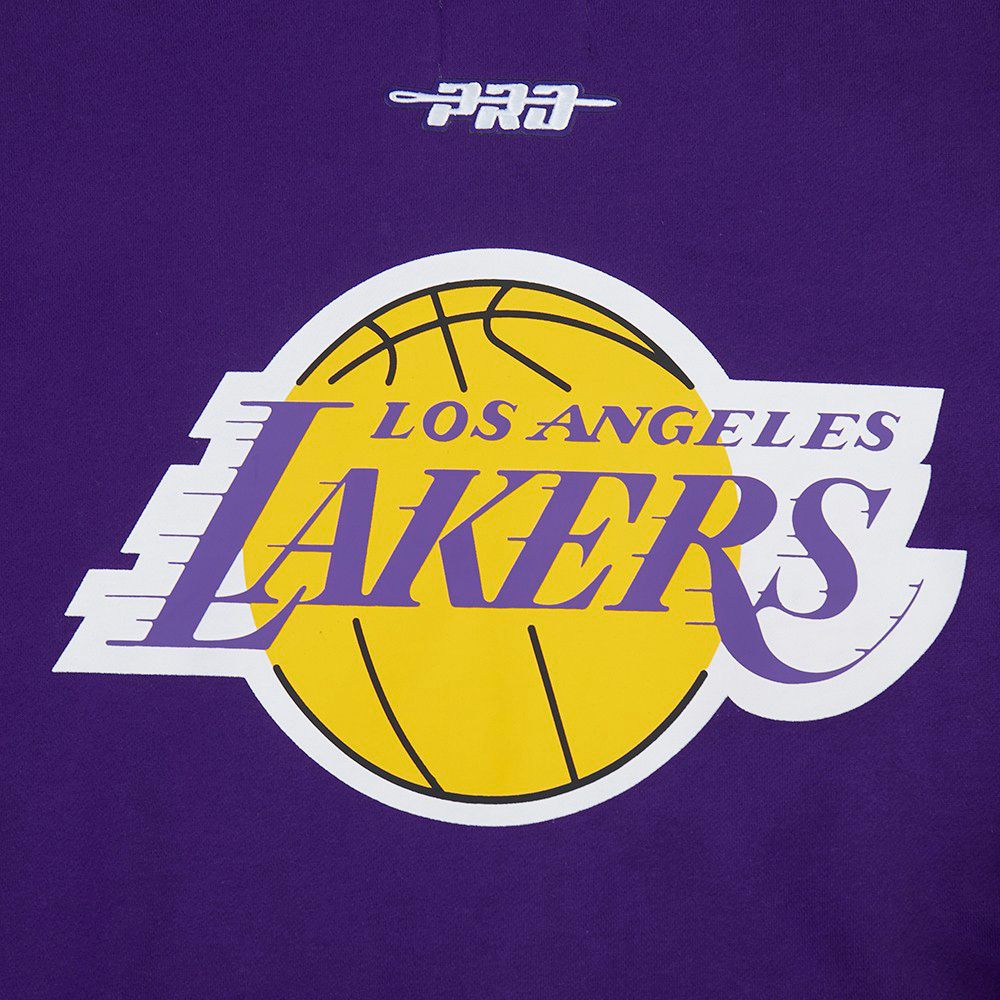 Pro Standard Men's Los Angeles Lakers Purple Living Large Hoodie product image