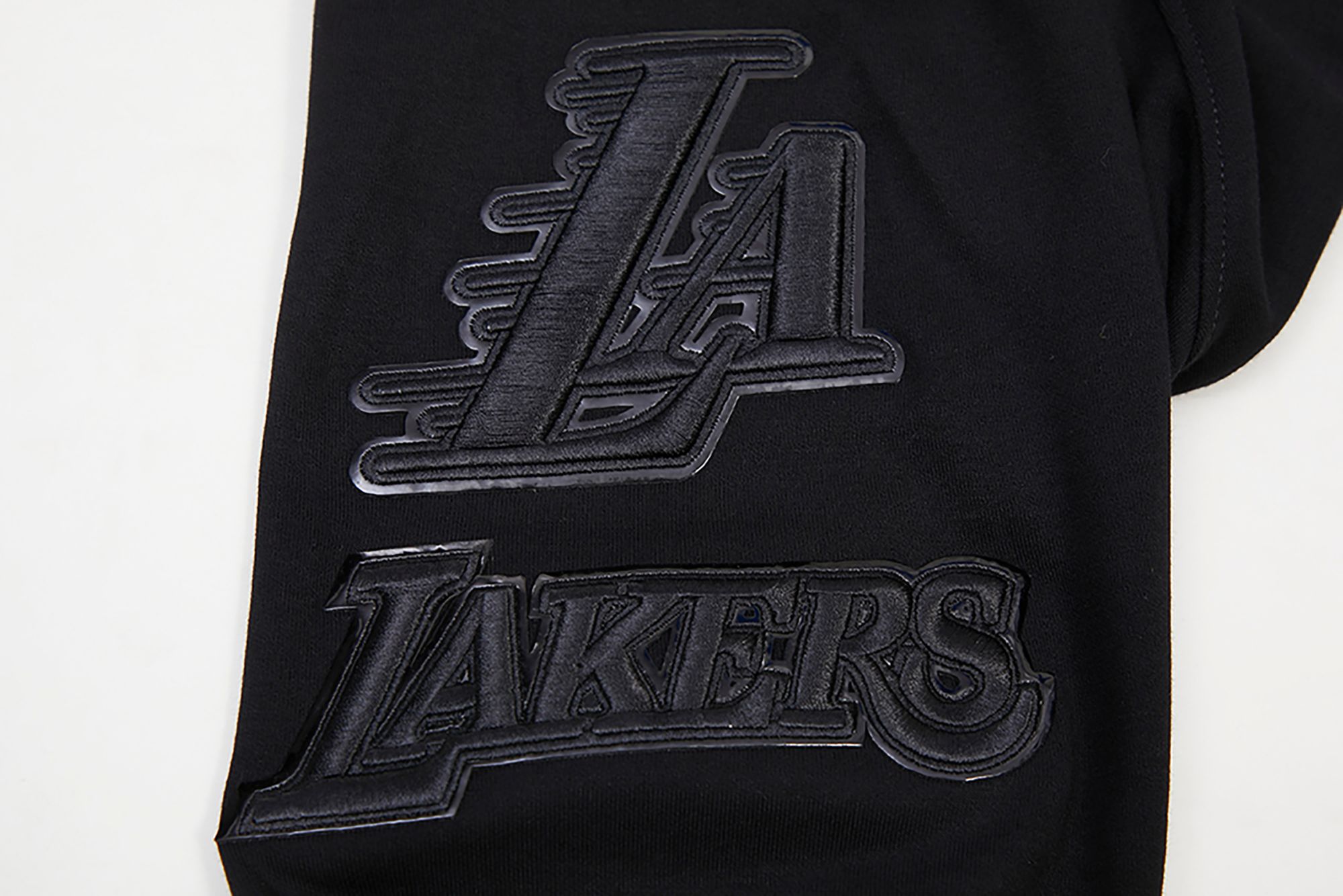Pro Standard Men's Los Angeles Lakers Black Full Zip Hoodie product image