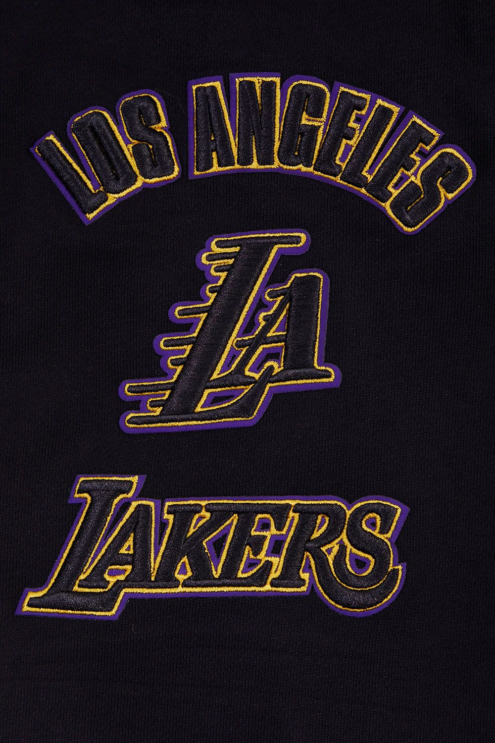 Pro Standard Adult Los Angeles Lakers Black Retro Hoodie product image