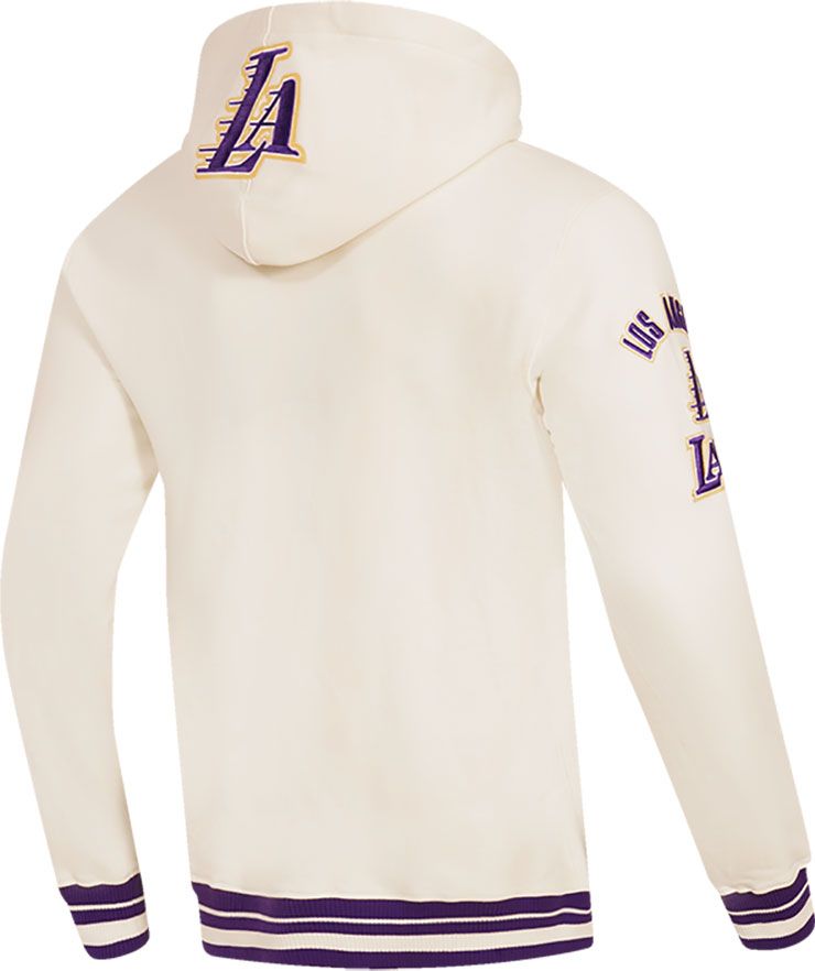 Pro Standard Adult Los Angeles Lakers White Retro Hoodie product image