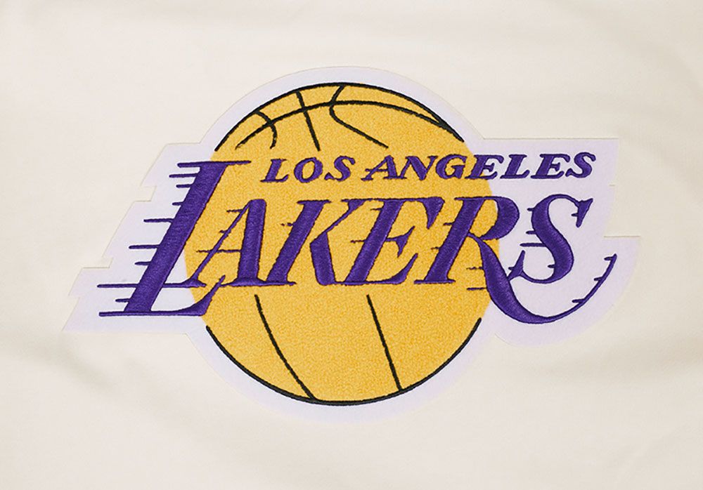 Pro Standard Adult Los Angeles Lakers White Retro Hoodie product image
