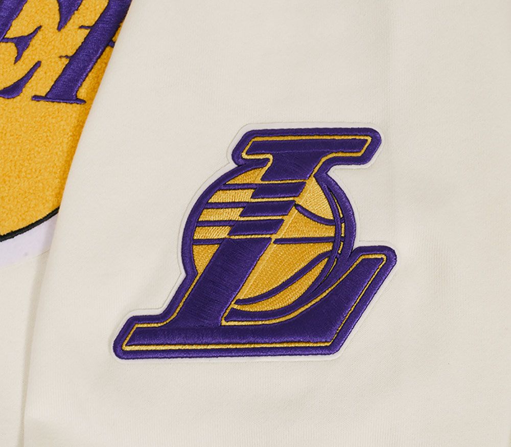 Pro Standard Adult Los Angeles Lakers White Retro Hoodie product image