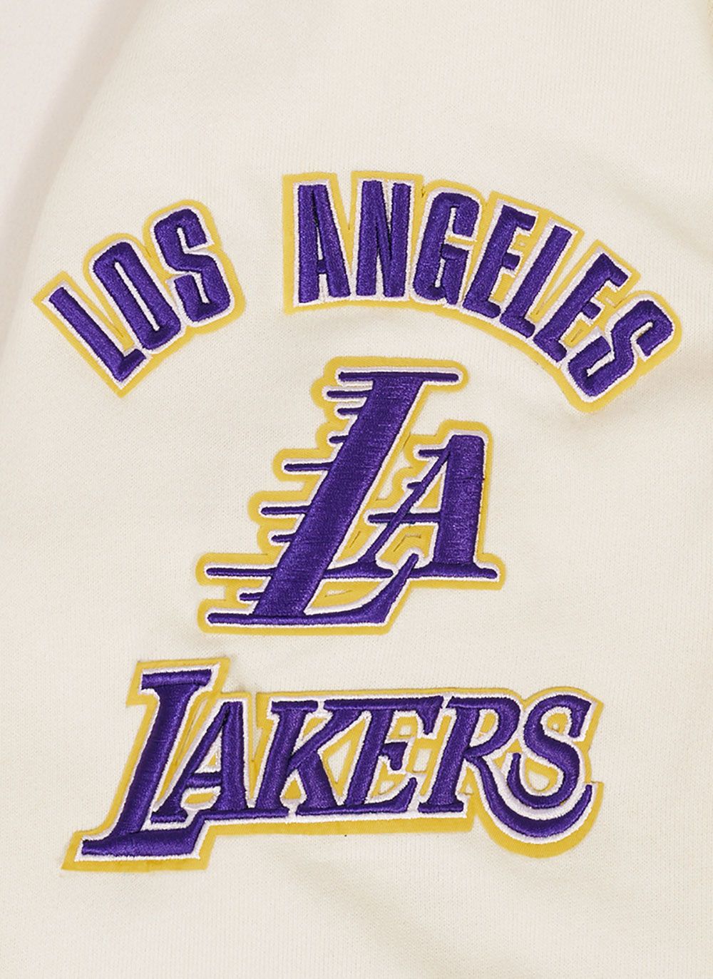 Pro Standard Adult Los Angeles Lakers White Retro Hoodie product image