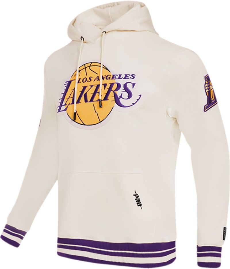 Pro Standard Adult Los Angeles Lakers White Retro Hoodie product image