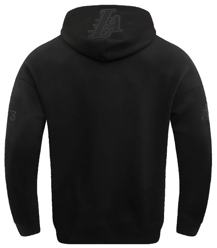 Pro Standard Men's Los Angeles Lakers Black Neutral Drop Shoulder Fleece Hoodie product image