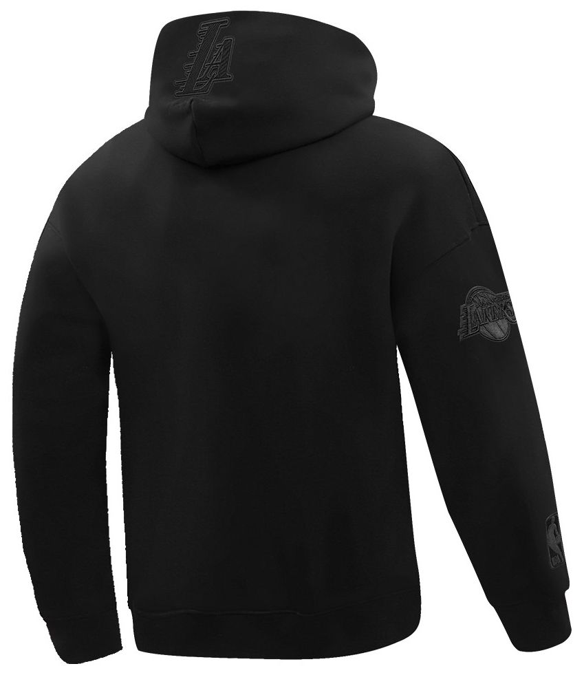 Pro Standard Men's Los Angeles Lakers Black Neutral Drop Shoulder Fleece Hoodie product image