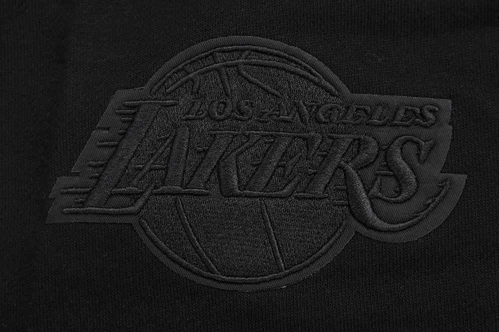 Pro Standard Men's Los Angeles Lakers Black Neutral Drop Shoulder Fleece Hoodie product image