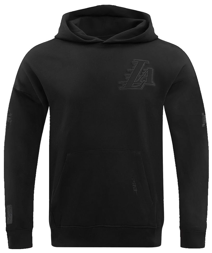 Pro Standard Men's Los Angeles Lakers Black Neutral Drop Shoulder Fleece Hoodie product image