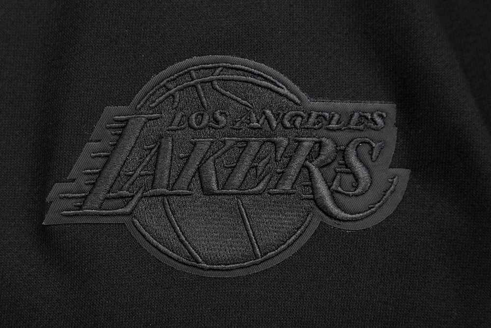 Pro Standard Men's Los Angeles Lakers Black Neutral Drop Shoulder Fleece Crewneck Sweatshirt product image