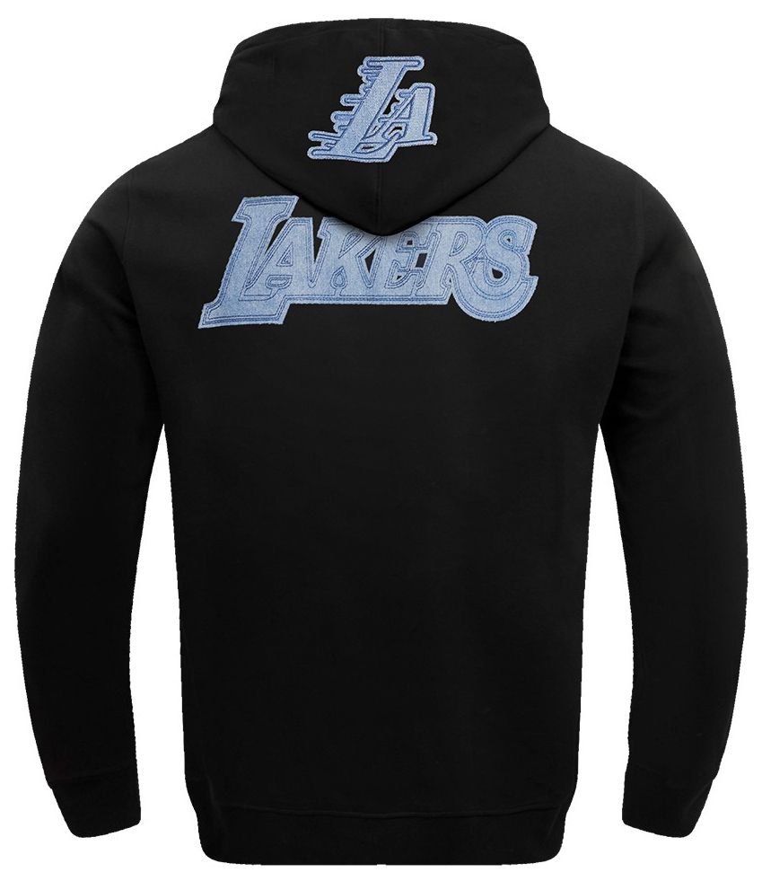 Pro Standard Men's Los Angeles Lakers Black Varsity Fleece Pullover Hoodie product image