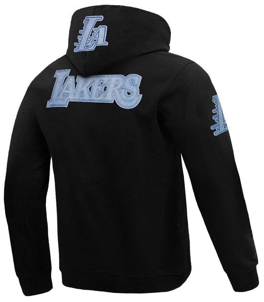 Pro Standard Men's Los Angeles Lakers Black Varsity Fleece Pullover Hoodie product image