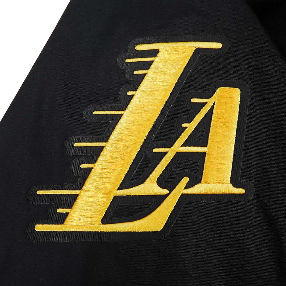 Pro Standard Men's Los Angeles Lakers Black Living Large Jacket product image