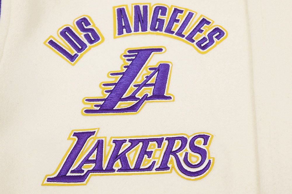 Pro Standard Women's Los Angeles Lakers Varsity Jacket product image