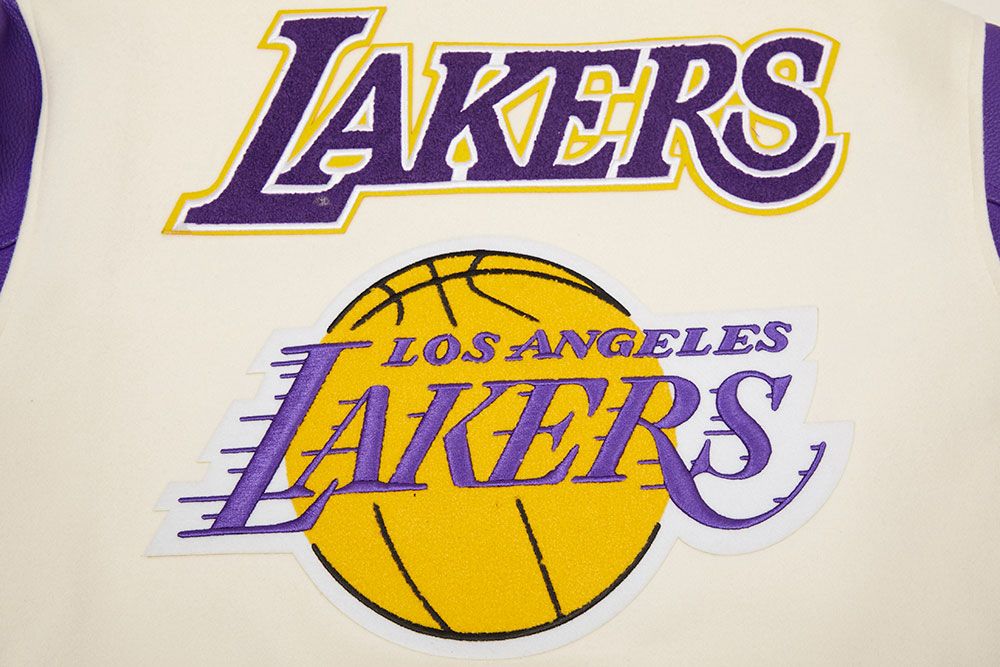 Pro Standard Women's Los Angeles Lakers Varsity Jacket product image