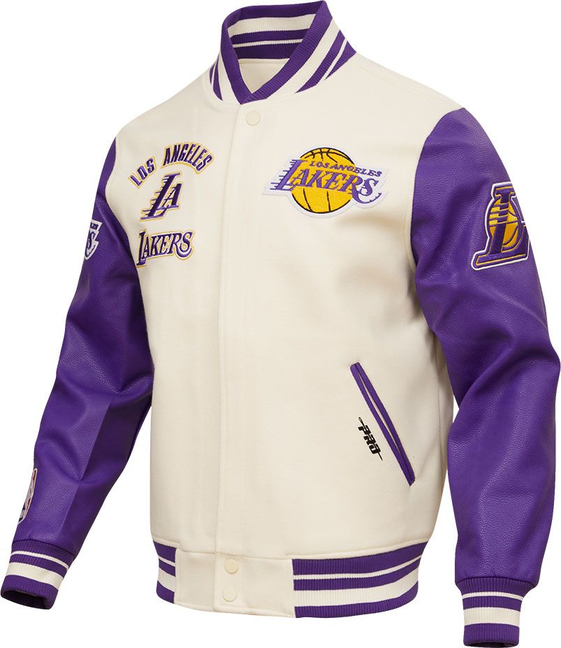 Pro Standard Women's Los Angeles Lakers Varsity Jacket product image