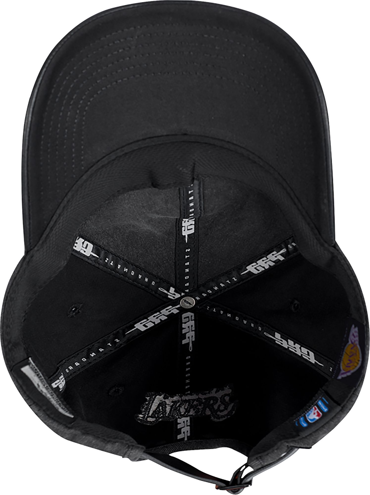 Pro Standard Women's Los Angeles Lakers Black Crystalline Strapback Hat product image