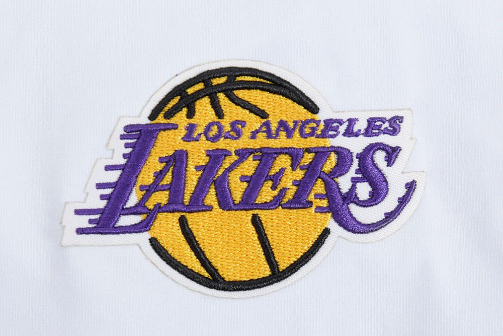Pro Standard Women's Los Angeles Lakers Script White Boxy T-Shirt product image