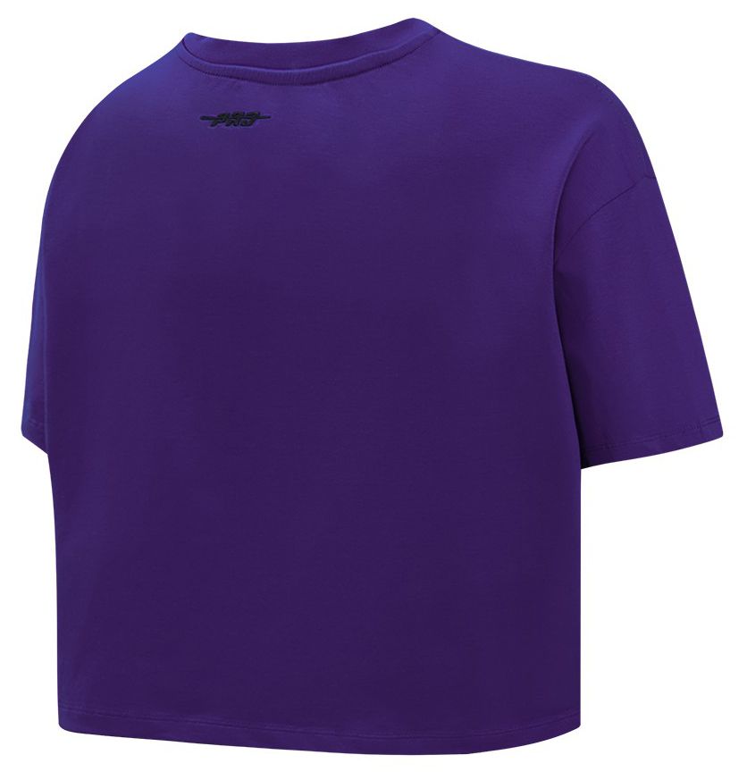 Pro Standard Women's Los Angeles Lakers Purple Legacy Boxy T-Shirt product image