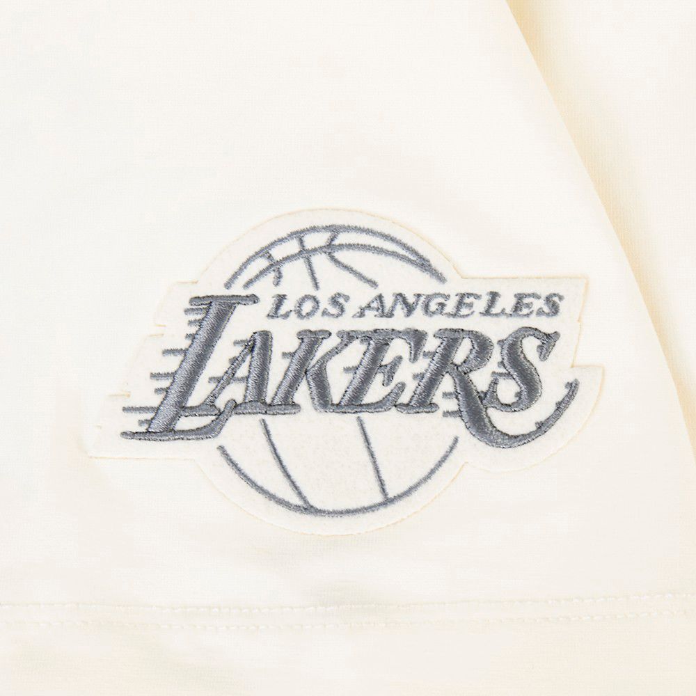 Pro Standard Women's Los Angeles Lakers Off White Street Team Slim T-Shirt product image