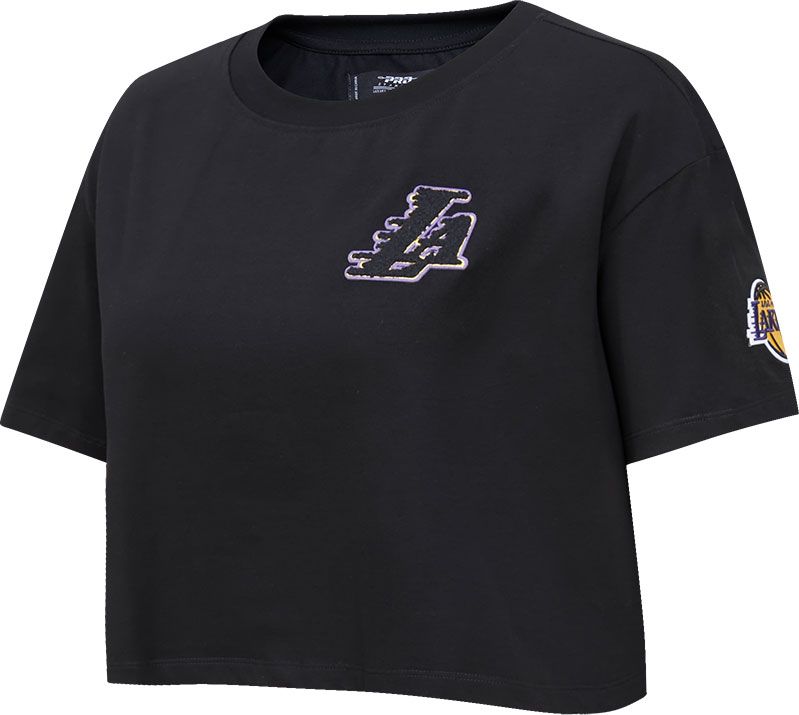 Pro Standard Women's Los Angeles Lakers Black Boxy T-Shirt product image