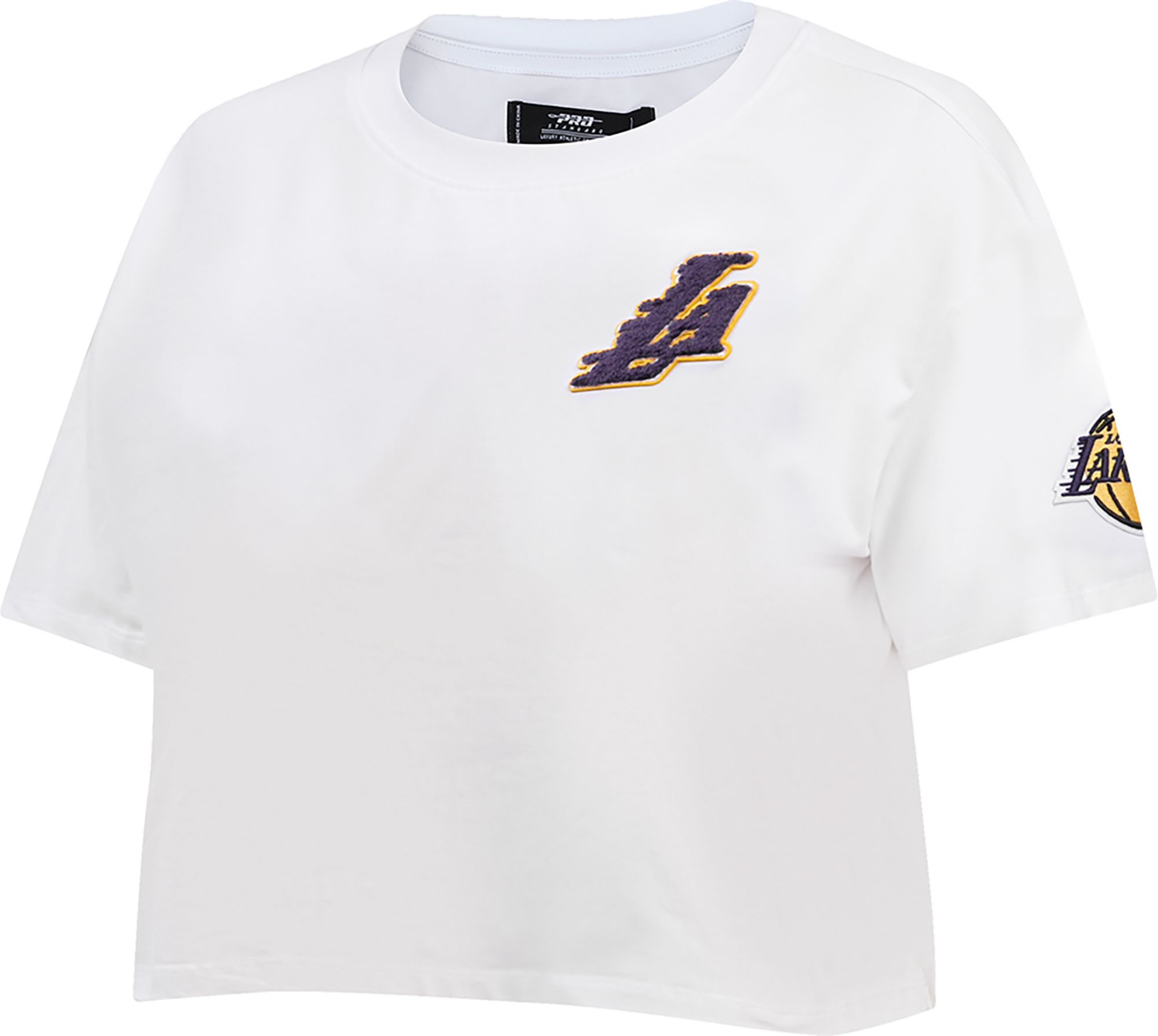 Pro Standard Women's Los Angeles Lakers White Boxy T-Shirt product image