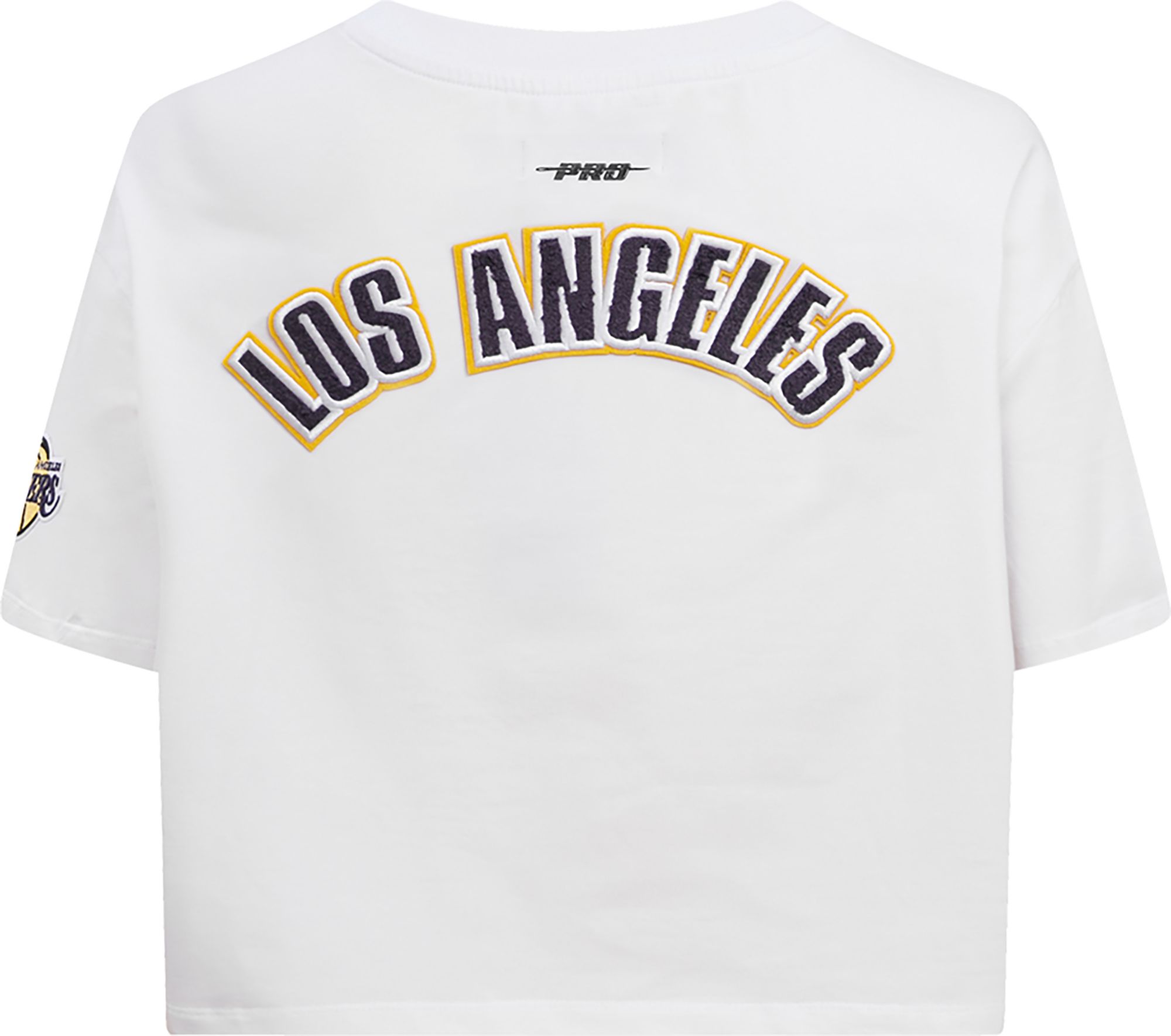 Pro Standard Women's Los Angeles Lakers White Boxy T-Shirt product image