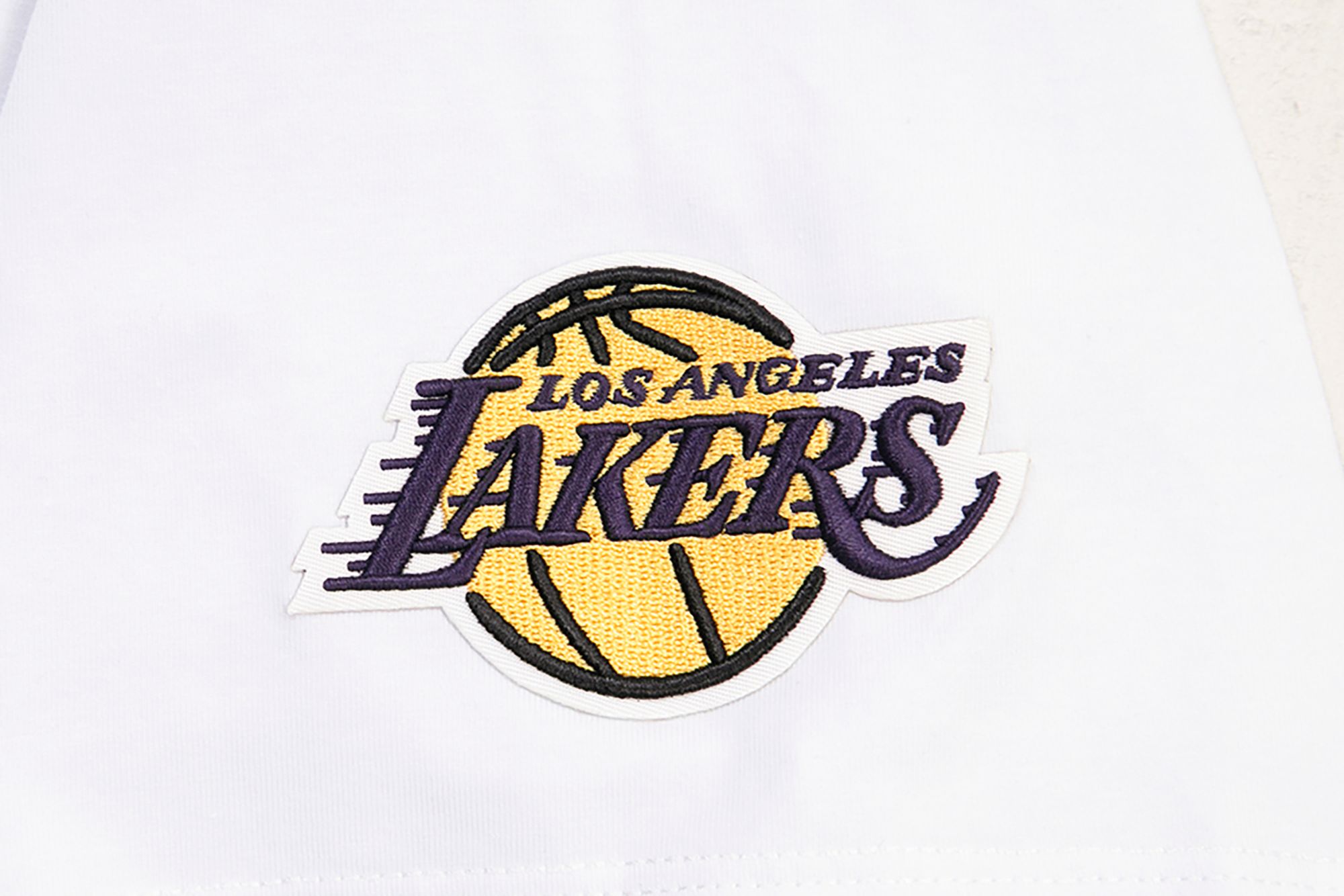 Pro Standard Women's Los Angeles Lakers White Boxy T-Shirt product image