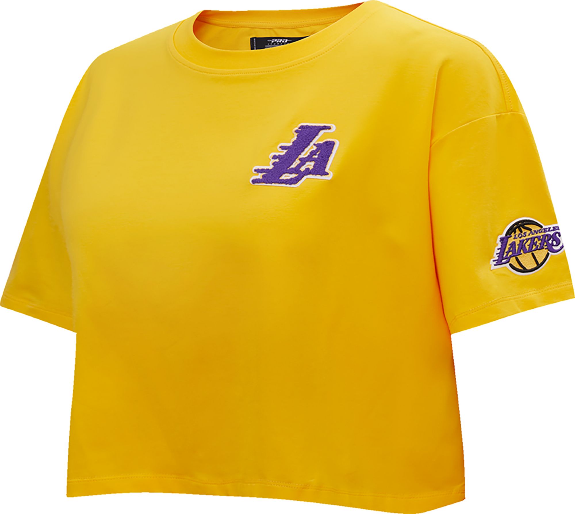 Pro Standard Women's Los Angeles Lakers Yellow Boxy T-Shirt product image