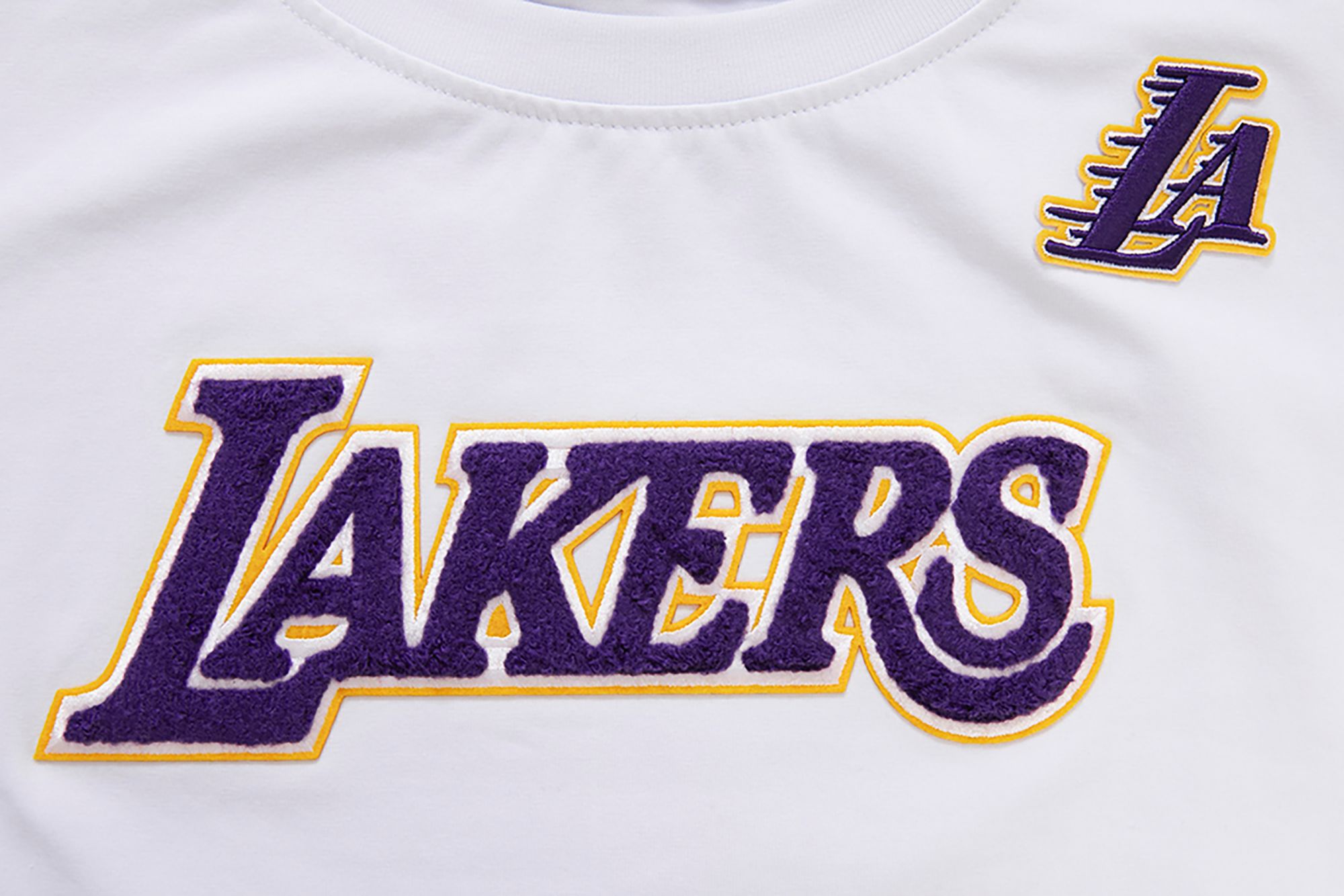 Pro Standard Women's Los Angeles Lakers White Slim Fit T-Shirt product image
