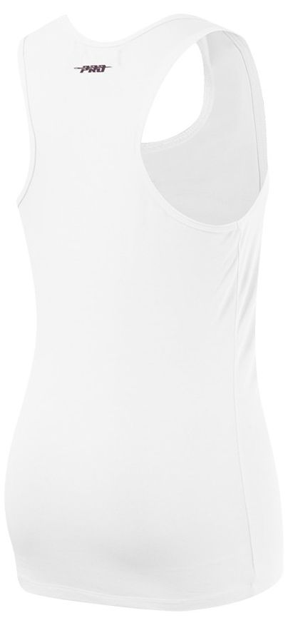 Pro Standard Women's Los Angeles Lakers White Classic Racerback Tank Top product image