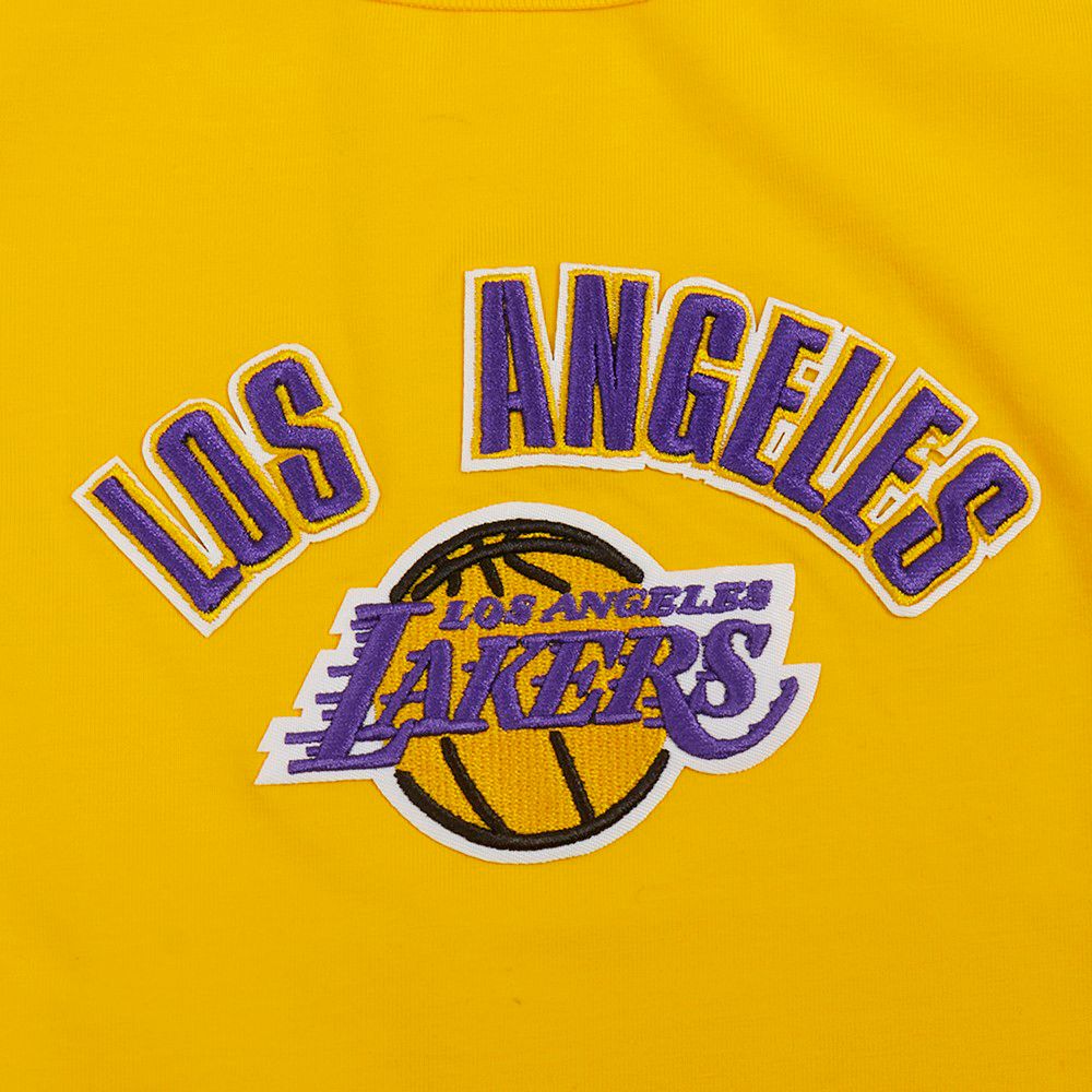 Pro Standard Women's Los Angeles Lakers Yellow Classic Racerback Tank Top product image