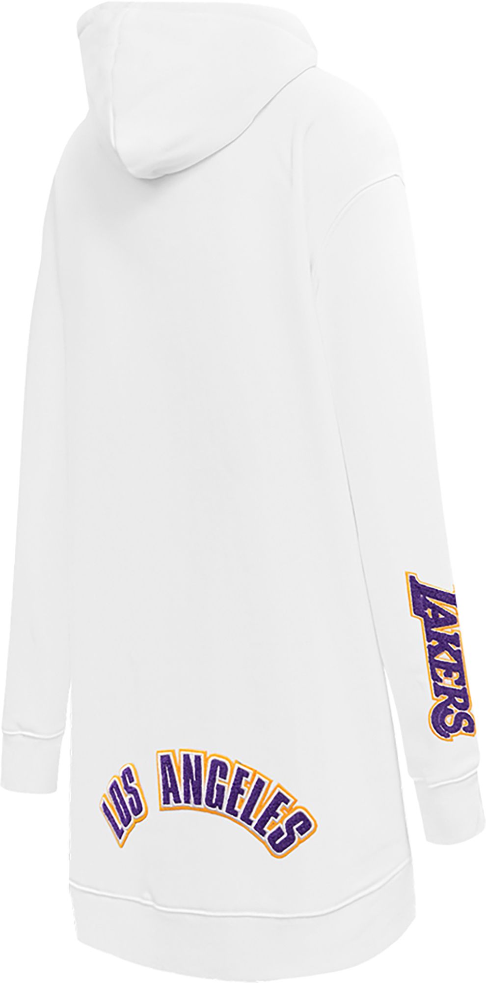 Pro Standard Women's Los Angeles Lakers White Hooded Dress product image