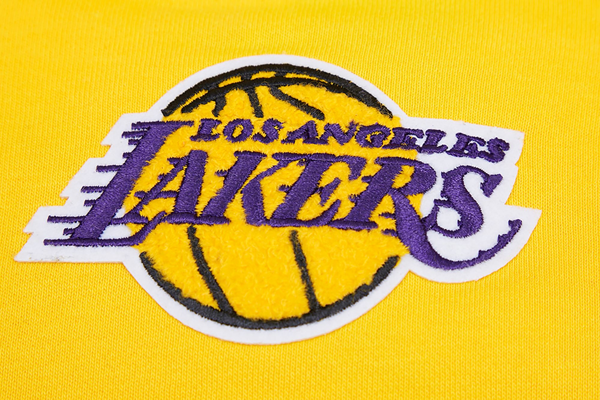 Pro Standard Women's Los Angeles Lakers Yellow Hooded Dress product image