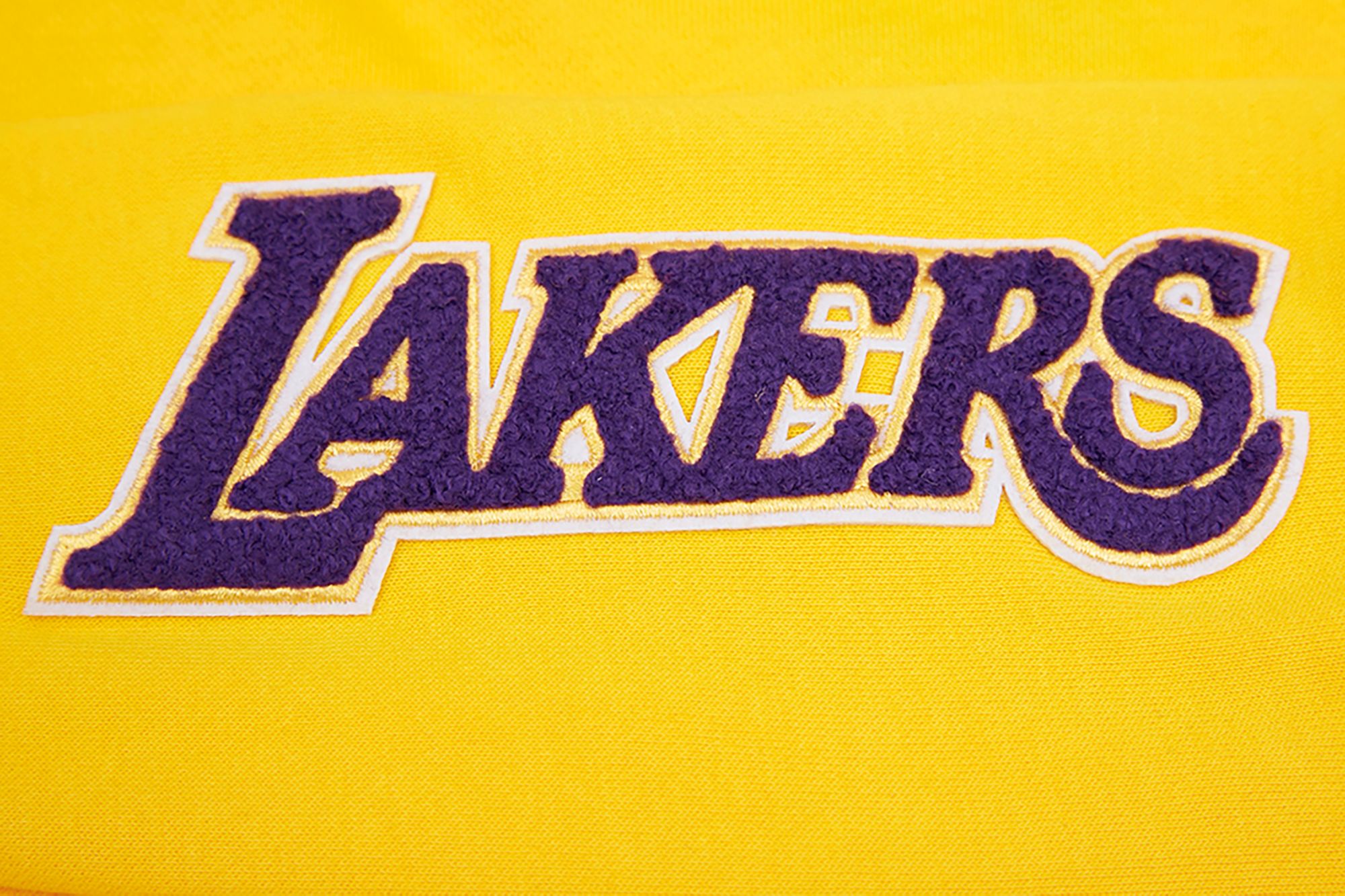 Pro Standard Women's Los Angeles Lakers Yellow Hooded Dress product image