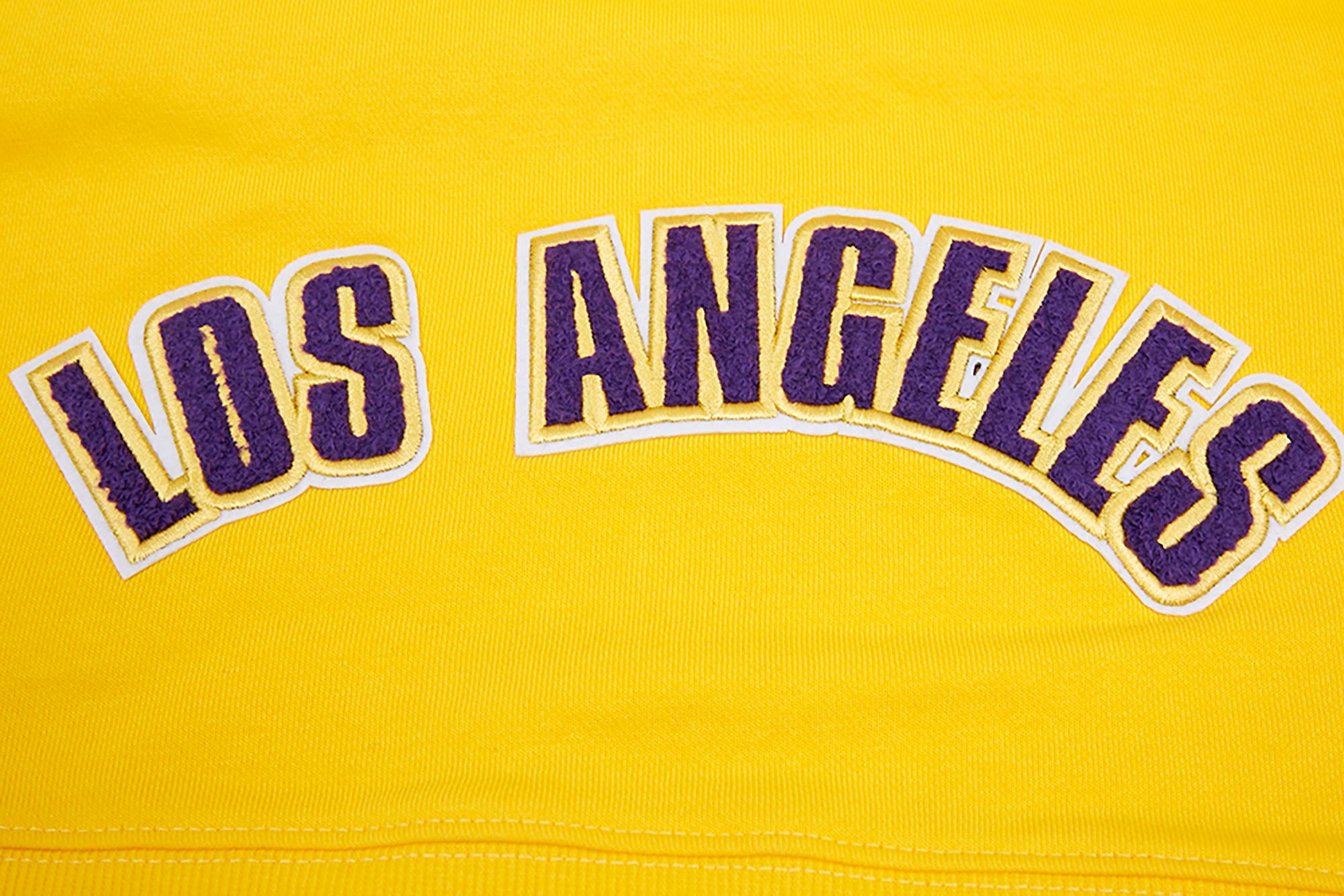Pro Standard Women's Los Angeles Lakers Yellow Hooded Dress product image
