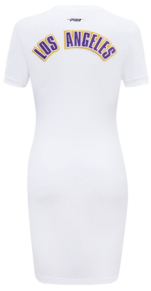 Pro Standard Women's Los Angeles Lakers White Classic Bodycon Dress product image