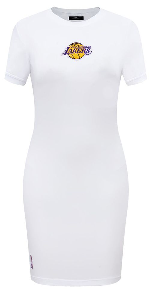 Pro Standard Women's Los Angeles Lakers White Classic Bodycon Dress product image
