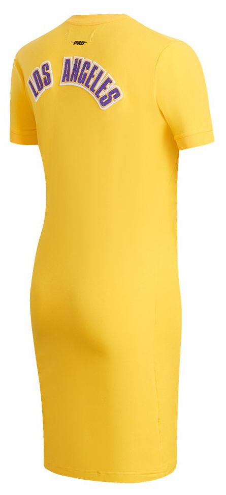 Pro Standard Women's Los Angeles Lakers Yellow Classic Bodycon Dress product image
