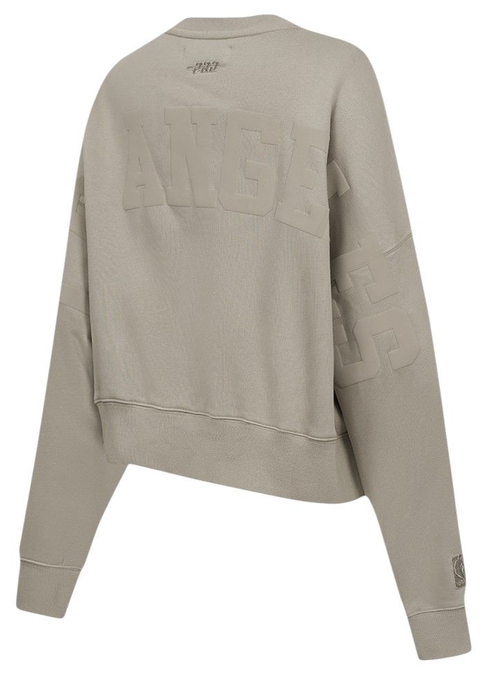 Pro Standard Women's Los Angeles Lakers Wingpsan Crewneck Sweatshirt product image