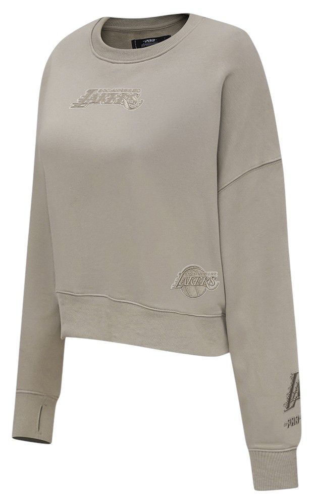 Pro Standard Women's Los Angeles Lakers Wingpsan Crewneck Sweatshirt product image
