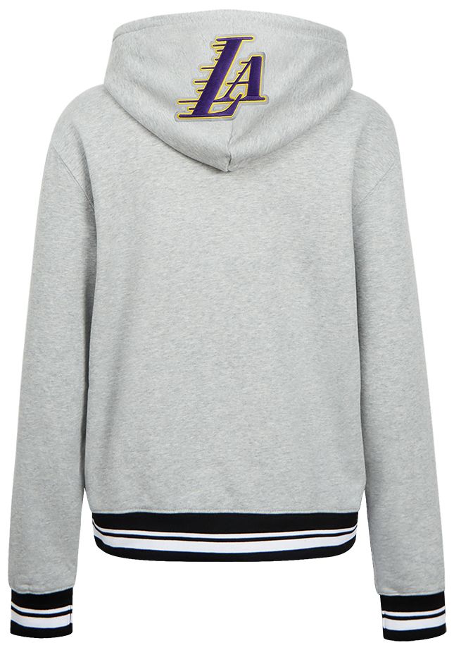 Pro Standard Women's Los Angeles Lakers Grey Crest Emblem Hoodie product image
