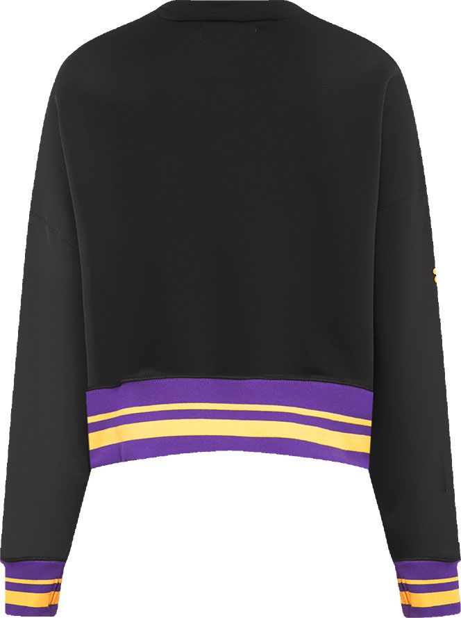 Pro Standard Women's Los Angeles Lakers Ribbed Crewneck Sweatshirt product image