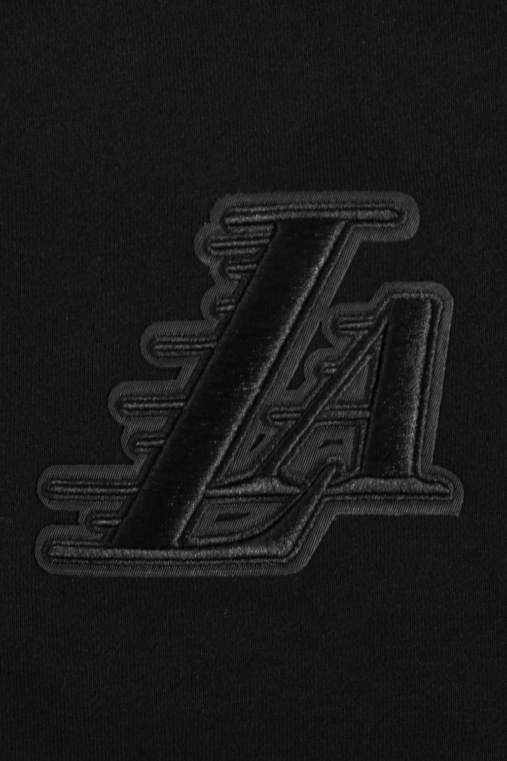 Pro Standard Women's Los Angeles Lakers Black Neutral Fleece Crewneck Sweatshirt product image