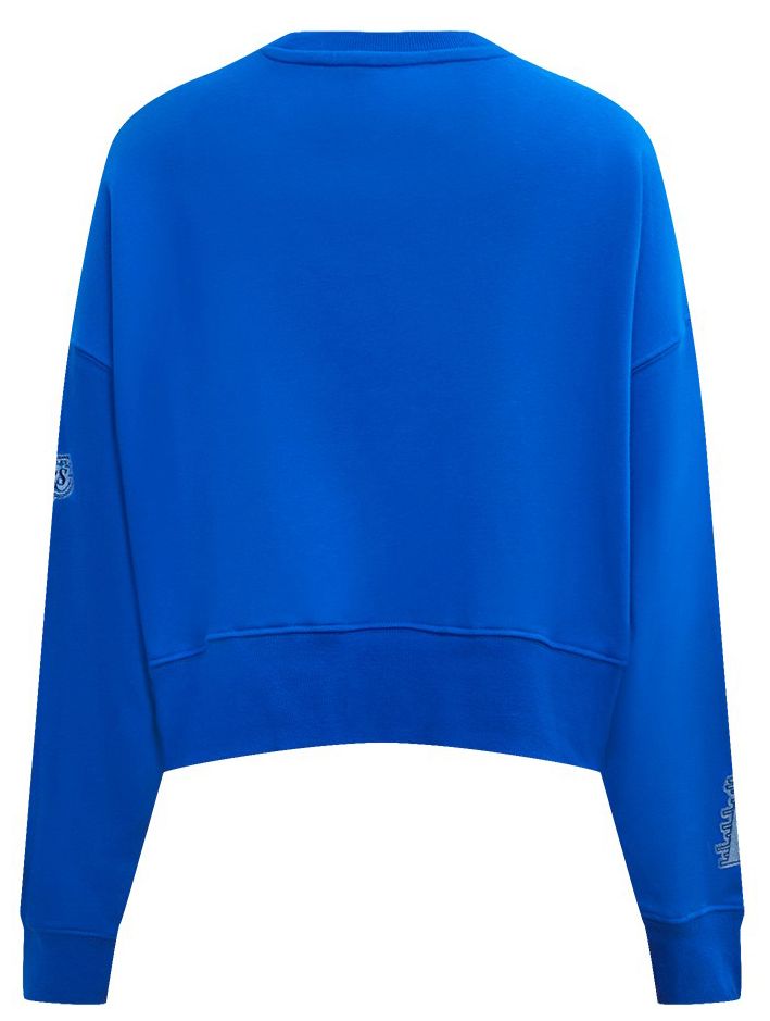 Pro Standard Women's Los Angeles Lakers Blue Varsity Blues Fleece Crewneck Sweatshirt product image