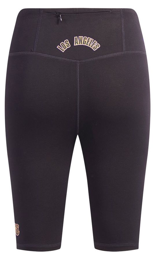 Pro Standard Women's Los Angeles Lakers Black Classic Cotton Bike Shorts product image