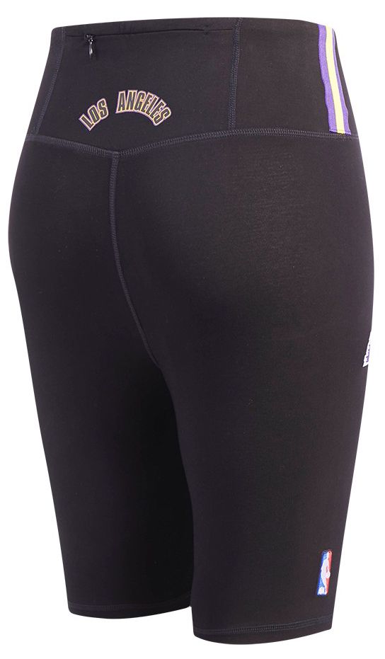 Pro Standard Women's Los Angeles Lakers Black Classic Cotton Bike Shorts product image