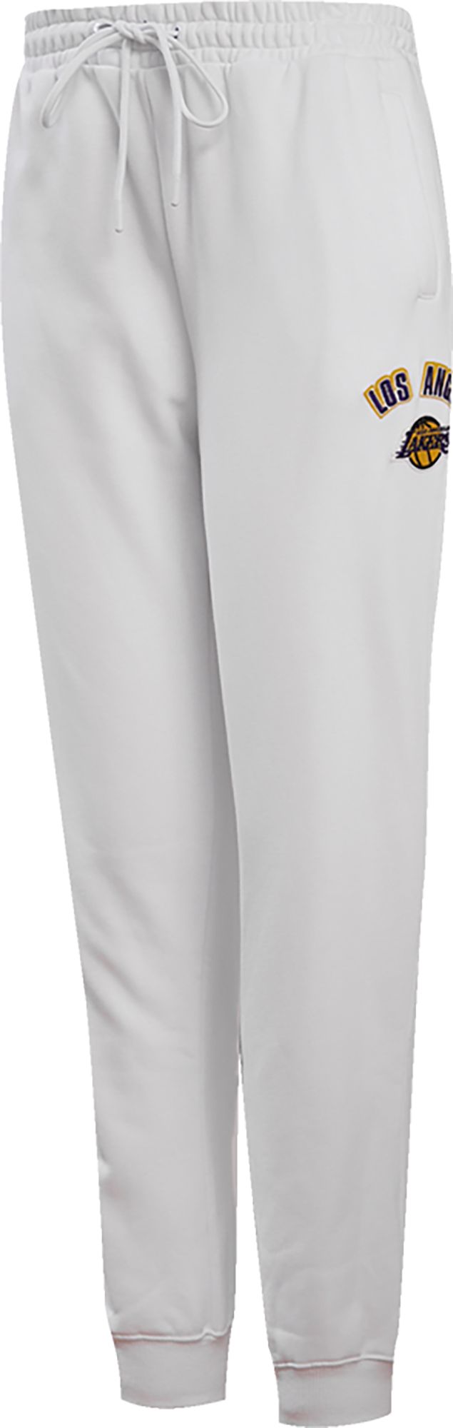 Pro Standard Women's Los Angeles Lakers White Fleece Sweatpants product image